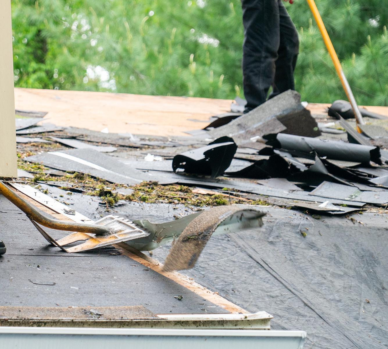 A finished roof in Syracuse, NY